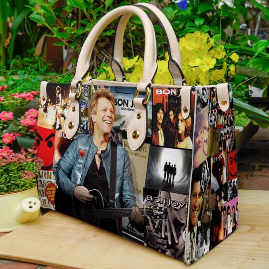 Bon Lover's Handbag, Rock Band Leather Handbag