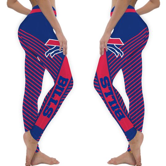 Buffalo Team Football Leggings, Buffalo Game Day Leggings, Bills Football Leggings, Sunday Football Leggings