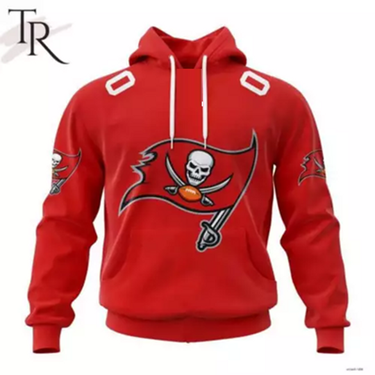 Tampa Bay Buccaneers  Personalized Name And Number Hoodie