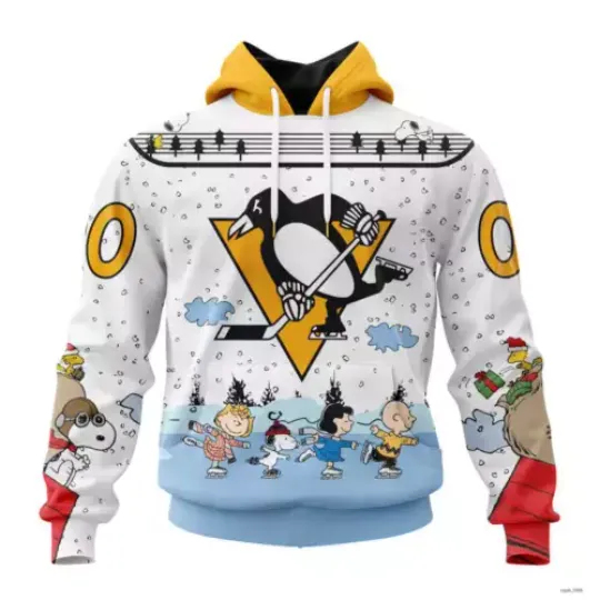 Personalized Pittsburgh Penguins Special Ice Skating Design Hoodie Fan Hockey
