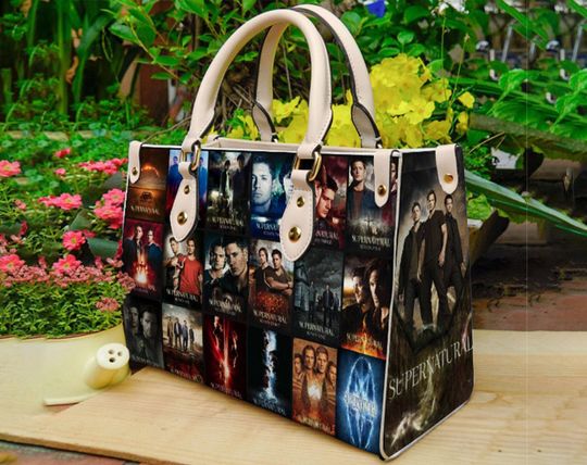 Vintage Supernatural Leather Women Handbag, Supernatural Leather Handbag