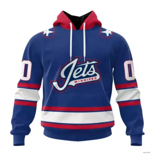 Winnipeg Jets Personalized Alternate Concepts Kits Hoodie Print