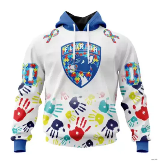 Florida Panthers Special Autism Awareness Design Hoodie Gift Fan Hockey