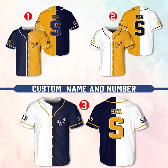 Discover SZA SOS Baseball Jersey Collection, Sos Jersey, Musiz Album Merch Jersey, Concert Outfit, Gift For Fan, Tour Shirt