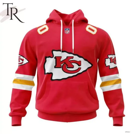 Kansas City Chiefs 2024 Personalized Name And Number Hoodie
