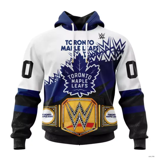 Personalized Toronto Maple Leafs Special Wrestling Entertainment Design Hoodie