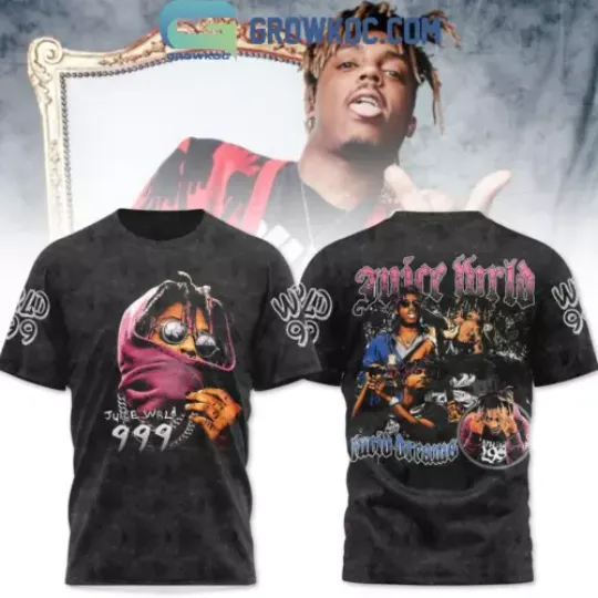 Juice Wrld 999 T-Shirt 3D