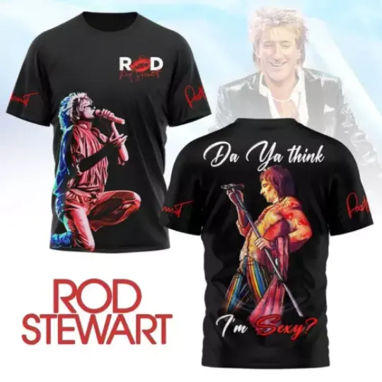Rod Stewart 3D T-Shirt