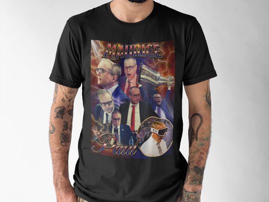 Paul Maurice Shirt Vintage 90s Florida Panthers NHL Hockey Design Retro Bootleg Gift Classic Graphic Tee Unisex T-Shirt Limited Edition
