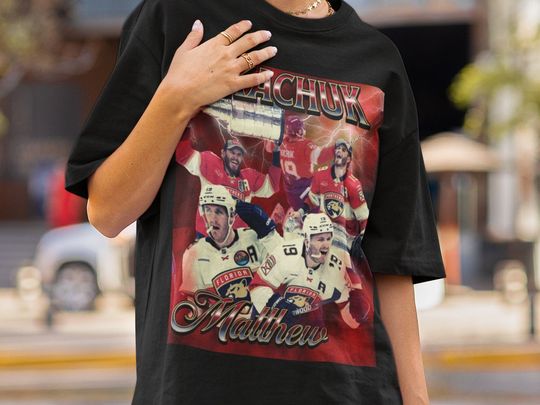 Matthew Tkachuk Shirt Vintage 90s Florida Panthers NHL Hockey Design Retro Bootleg Gift Classic Graphic Tee Unisex T-Shirt Limited Edition