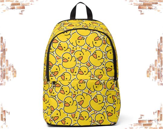 Discover Rubber Duck Backpack, School Backpack, Cartoon Backpack