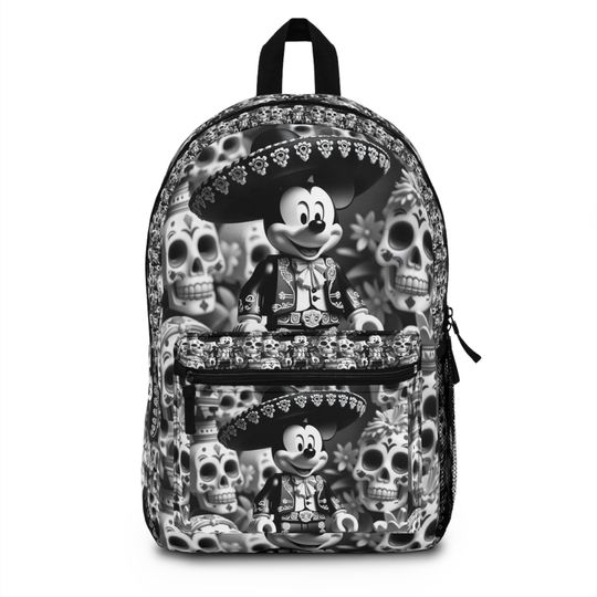 Discover Los Angelez Made x Mickey Mouse LEGO Day of the Dead Backpack