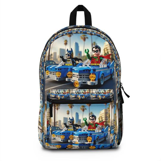 Los Angelez Made x Batman & Robin Backpack , LEGO Backpack, Cali Vibes Backpack