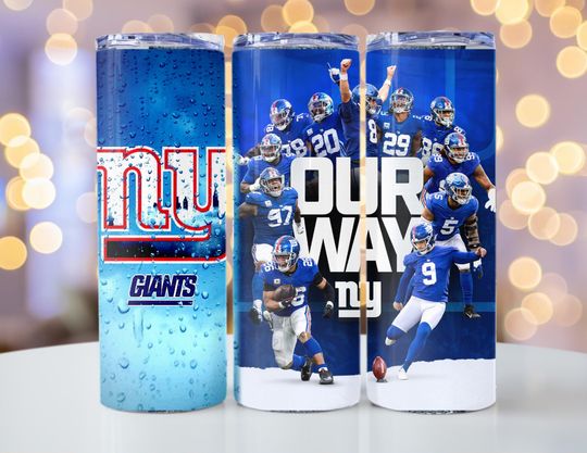 20 oz NY Giants Tumbler
