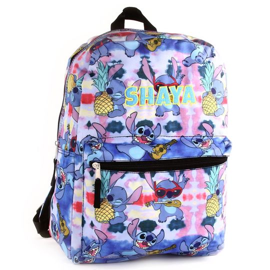 Personalized Embroidered Disney Stitch Backpack