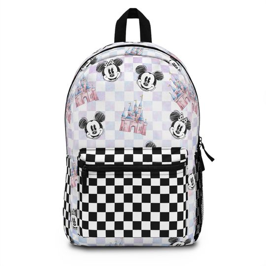 Theme Park Backpack - Checkered Magic Kingdom Mouse Backpack