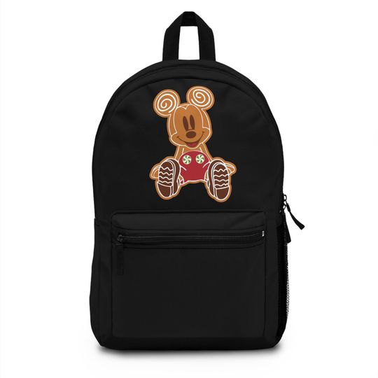 Disney Christmas Backpack,Disney Bookbag, Mickey Mouse Christmas Backpack