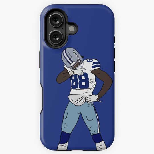 CeeDee Lamb Pointing Celebration iPhone Case