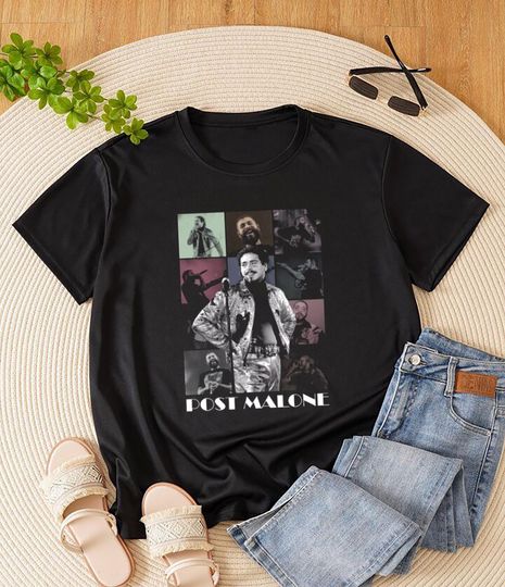 Vintage Post Malone Bootleg T-Shirt, Graphic Post Malone T-Shirt, Rap Music T-Shirt