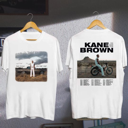 Kane Brown Tour 2025 Fan T-Shirt, Kane Brown The High Road Tour T-Shirt