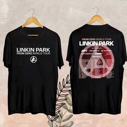 Linkin Park T-Shirt, 2025 Linkin Park From Zero World Tour T-Shirt