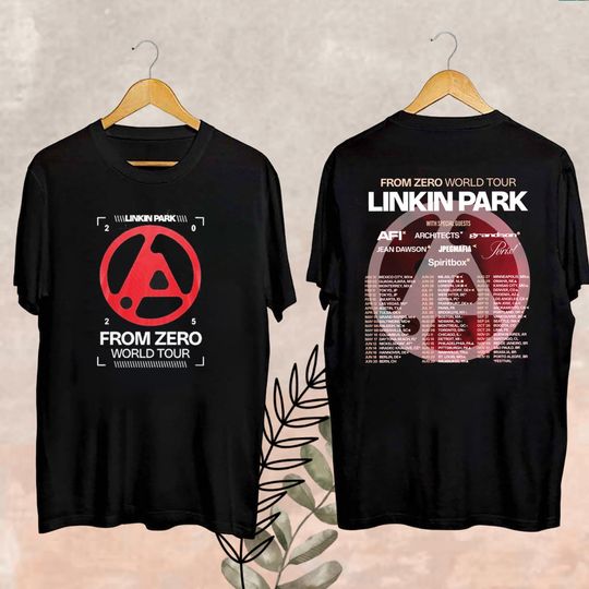 2025 Linkin Park From Zero World Tour T-Shirt, Linkin Park T-Shirt