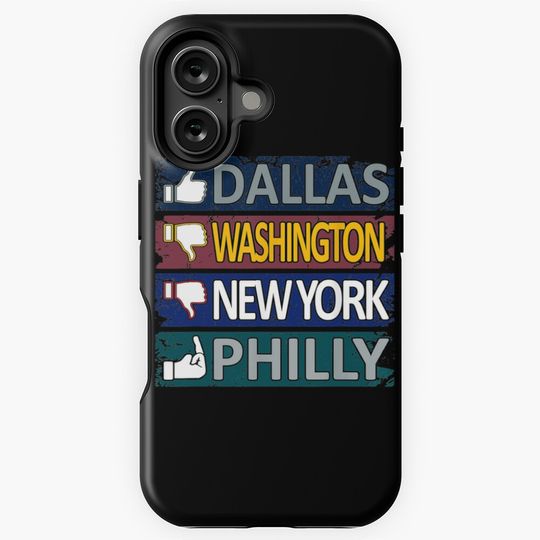 Funny Football Fan of Dallas City   iPhone Case