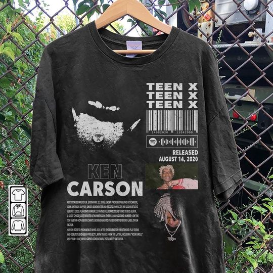 Ken Carson Rap Vintage T-Shirt, Ken Carson T-Shirt, Ken Carson Album Teenx Bootleg T-Shirt