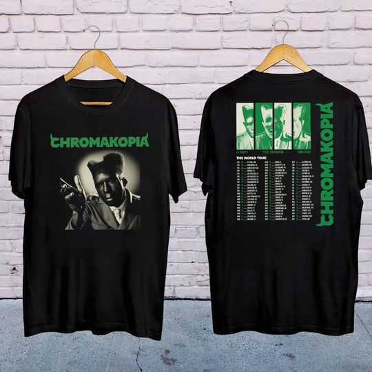 2025 Tyler the Creator Chromakopia Tour T-Shirt, Graphic Tyler the Creator T-Shirt