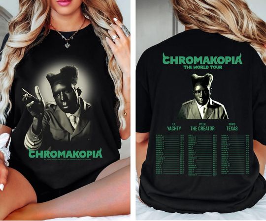 Tyler The Creator Chromakopia T-Shirt, Grunge, DIY Retro T-Shirt