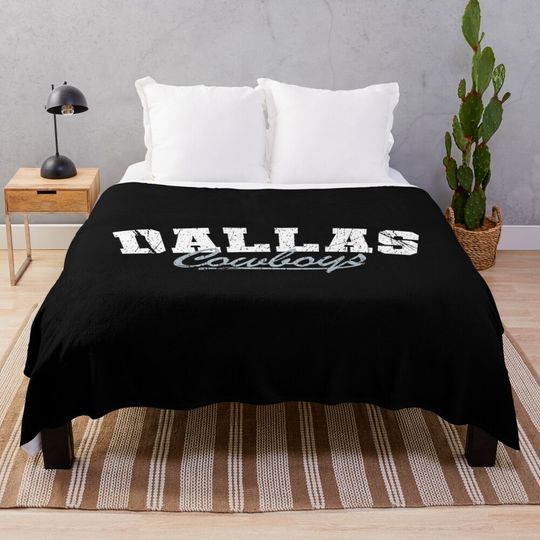 Dallas Cowboys Vintage Throw Blanket