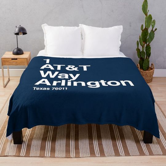 Dallas Cowboys Football Stadium, Arlington Texas Football Stadium Throw Blanket