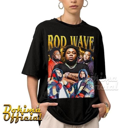 Limited Rod Wave Vintage Style T-shirt, Fan Gift, Gift for Her/Him
