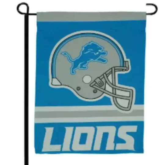 Detroit Lions WinCraft 12" x 18" Double-Sided Garden Flag
