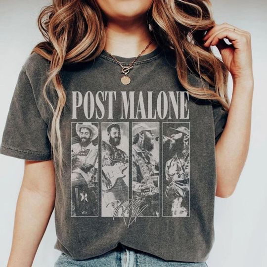 Post Malone Comfort Colors Shirt, Posty Rap Shirt, Post Malone Rap Music Shirt, Cowboy Post Shirt, Malone Music Shirt, Posty Tour Tshirt