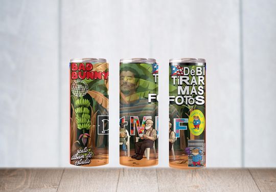 20oz Tumbler - I Should Have Shot More Photos of Bad Bunny
