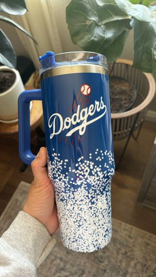 LA Dodgers Tumblers 40 oz With Handle