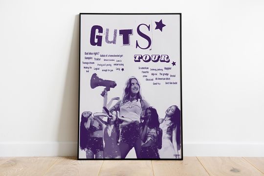 Olivia Rodrigo Poster Print | Artist Poster | Music Gift | Wall Decor | Room Decor