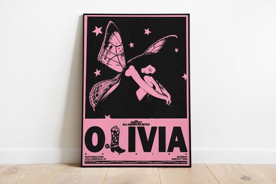 Olivia Rodrigo Poster Print | Artist Poster | Music Gift | Wall Decor | Room Decor