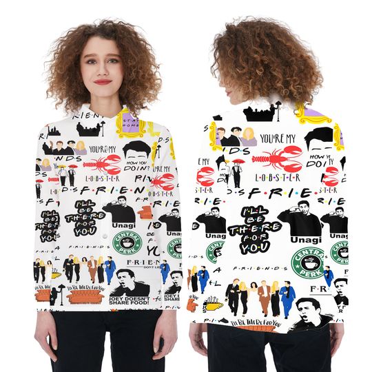 Friends TV Show Women Casual Shirt, Friends TV Movie Shirt