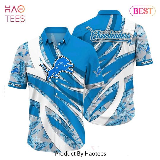 Detroit Lions Football Hawaiians Shirt, Detroit Cheerleaders Football Hawaiians Shirt