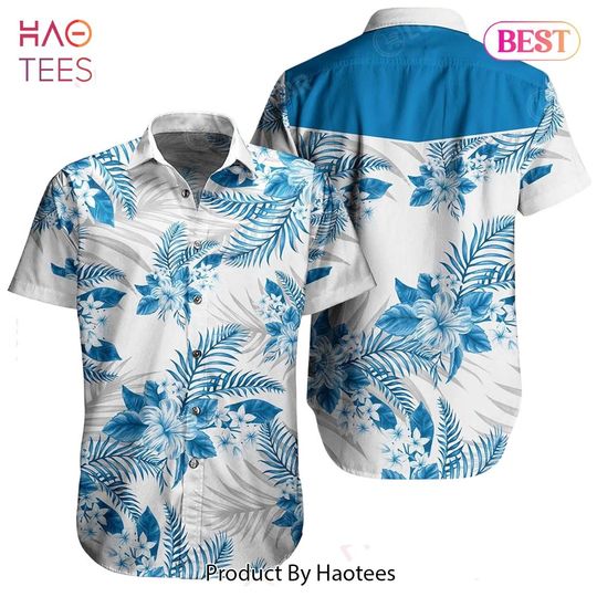 Detroit Lions Floral Football Hawaiians Shirt
