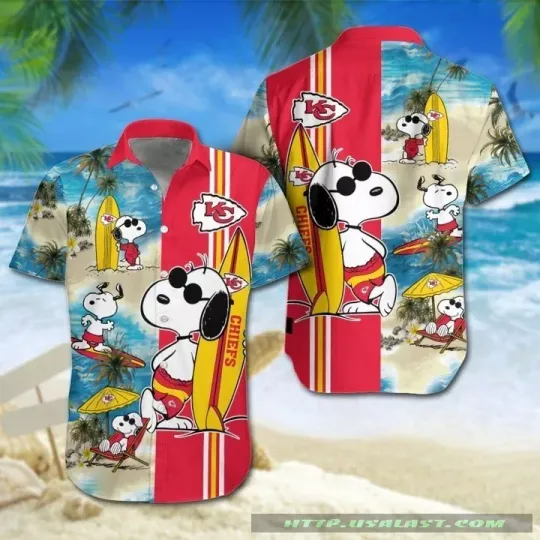 Kansas City Football Team KC Chiefss Hawaiian Shirt