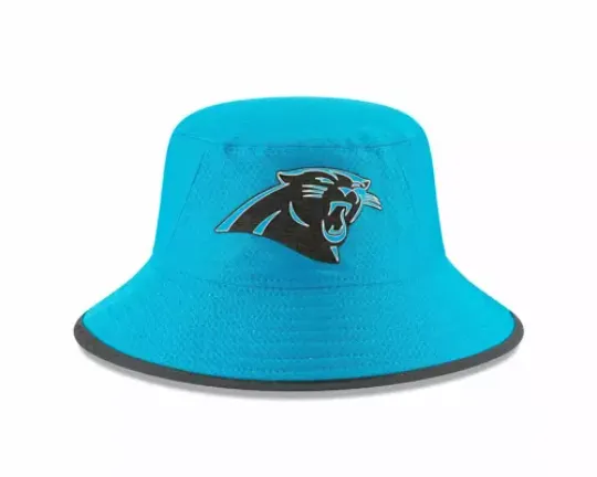 100% Authentic NWT New Era Carolina Panthers Adult Summer Training Bucket Hat