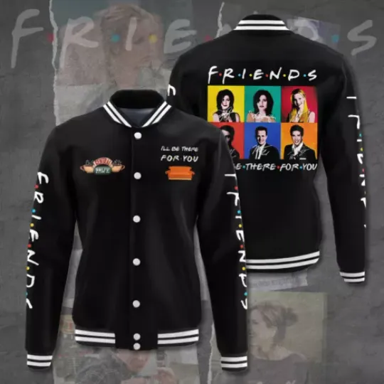 Friends TV Series Baseball Jacket For Fan