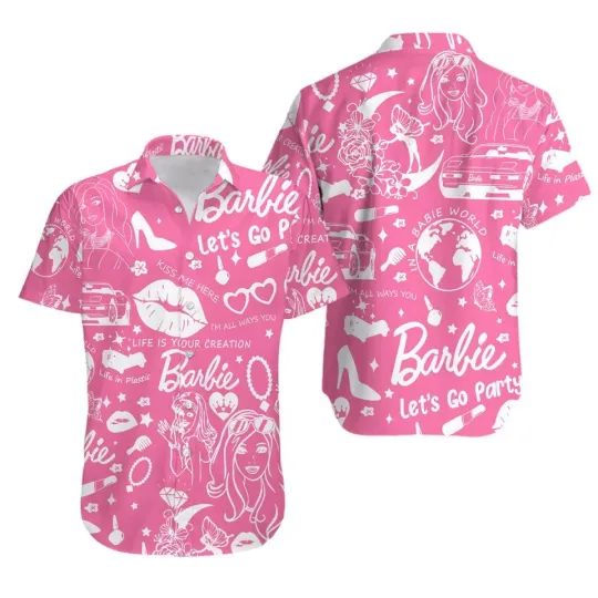 Barbie Hawaiian Shirt