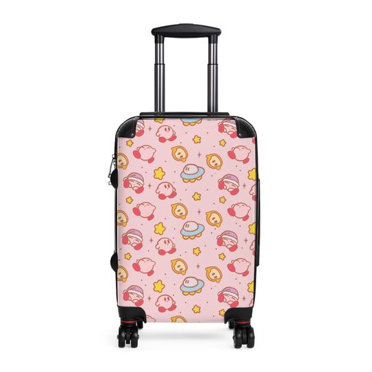 Kawaii Kirby inspired Suitcases