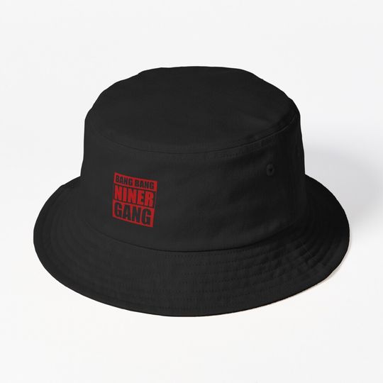 Bang Bang Niner Gang (Red) - 49ers Bucket Hat