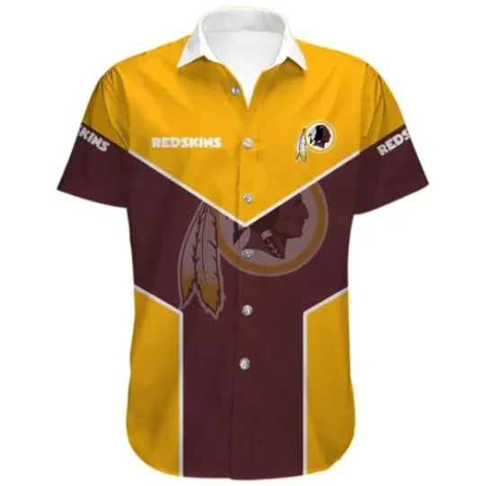 Washington Football Team Redskins Casual Hawaiian Shirt
