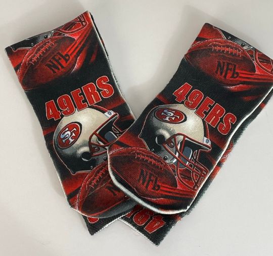 Vintage San Francisco 49ers Socks, football Football San Francisco 49ers Crew Socks, football Football Fan 49ers Fan